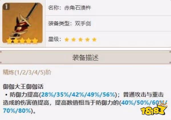 原神赤角石潰杵抽取建議 赤角石潰杵值得抽嗎