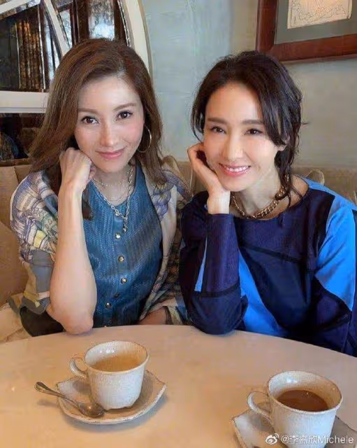 港圈兩位女神罕見同框!李嘉欣獲黎姿提前慶生,11歲兒子亦露臉