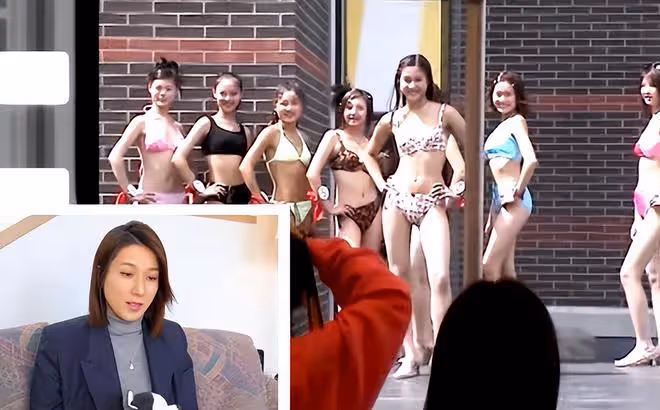 38歲鍾嘉欣懷孕5個月,面色紅潤不忘打扮,住國外豪宅養胎!