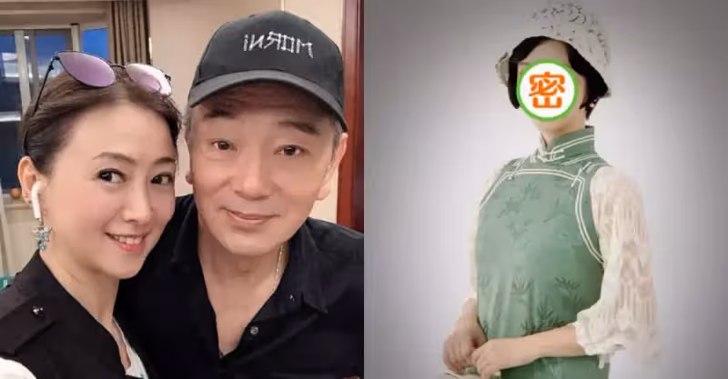 54歲翁虹近照曝光！和張晨光「靠頭緊貼」感情好，穿「民國旗袍」盡顯好身材：說是35歲都不過分