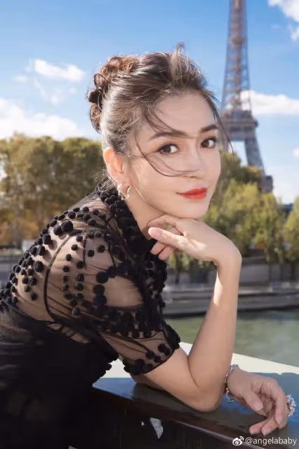 最美古裝妃子!Angelababy「絕美清宮造型」曝光 一轉身「完美精緻側臉」網全戀愛:美到像畫一樣