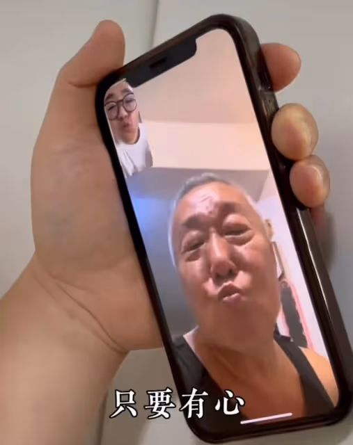 郝劭文婚後過首個父親節，被繼女親吻太溫馨，7歲愛女呆萌可愛