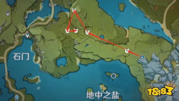 原神可莉突破材料收集攻略大全 可莉突破材料最快收集路線一覽