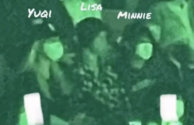 LISA去看(G)I-DLE演唱會?為前同事應援?防彈回歸最後的打歌舞台?