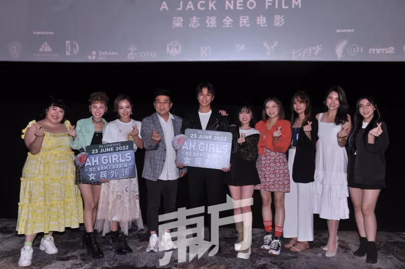 女兵們親證不用替身扛起容啟航　梁志要Ah Boys和Ah Girls齊開唱！
