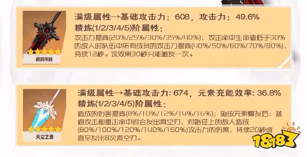 原神重雲最新武器聖遺物推薦 重雲武器聖遺物怎麼搭配