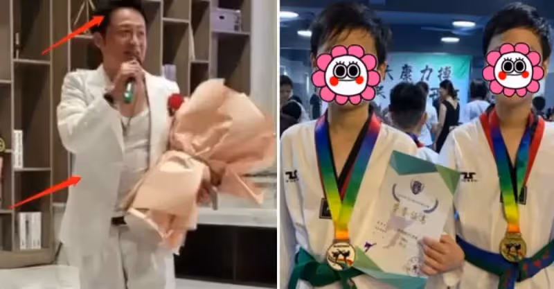 「多爾袞」馬景濤10年沒拍戲，鄉下商演身材發福皺紋明顯 ，兒子顏值成亮點