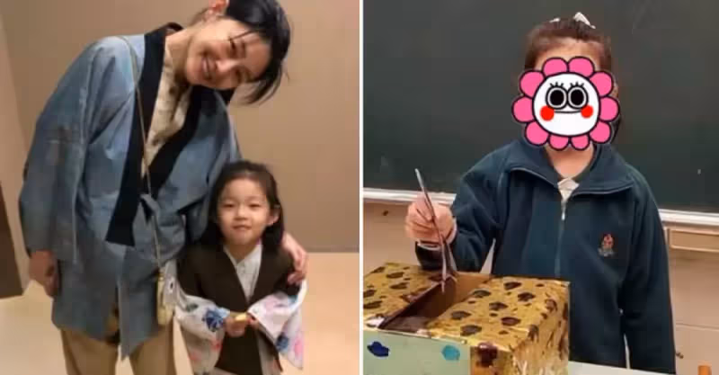 大S女兒近照曝光！8歲小玥兒顏值開掛，五官終於像大s了，網友：長大美出新高