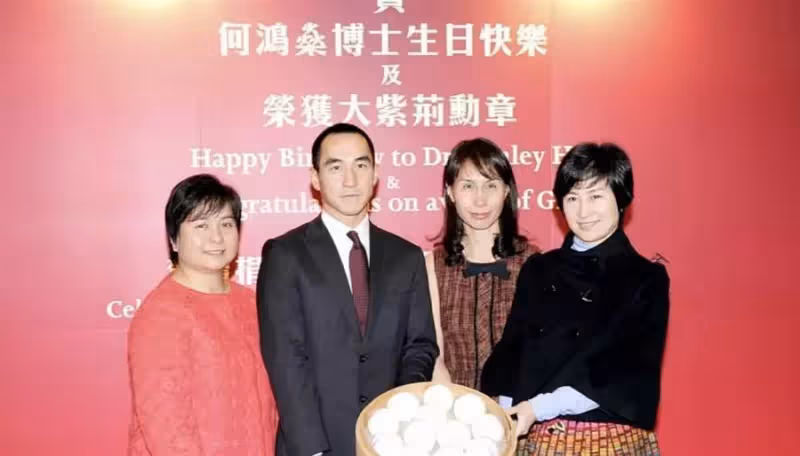 賭王二太藍瓊纓永遠離去!5個子女個個身家百億,比原配風光多了