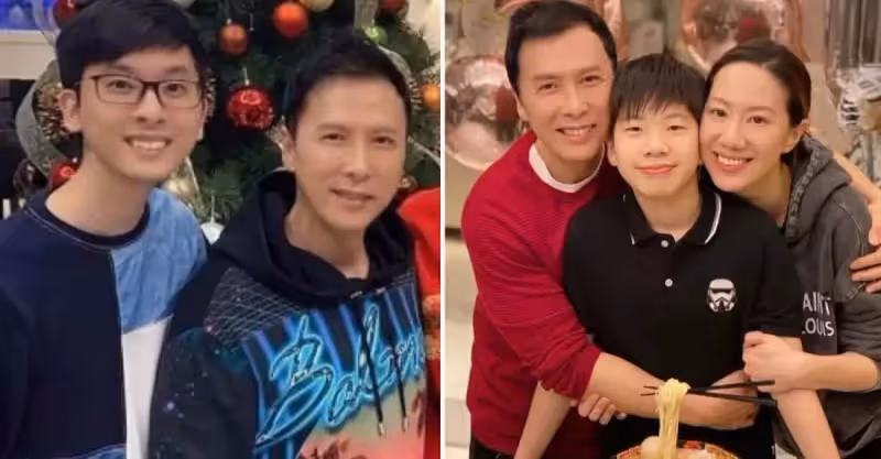 同為甄子丹的兒子，一位生病住院都不探望，另一位則被父母寵上天，網友：明顯偏心！