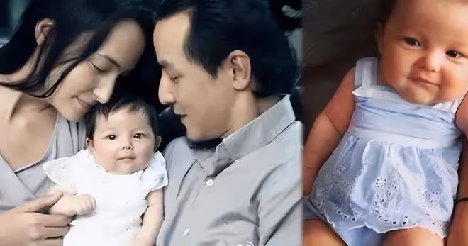 吳彥祖一家亮相首映禮,皮膚鬆弛頭髮濃密,女兒紅髮亮眼顏值隨媽