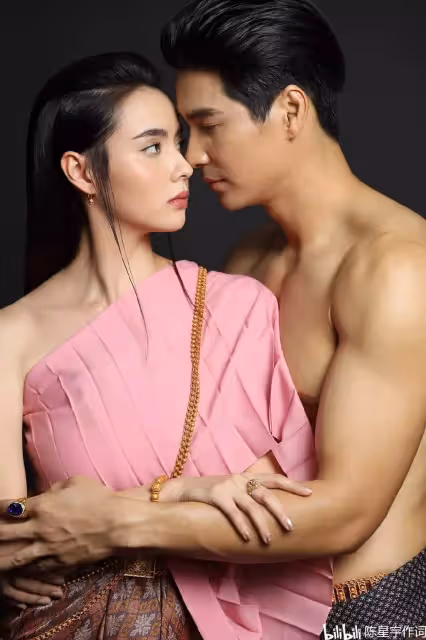 泰國當紅情侶檔Mike和Mookda三搭:泰劇《世代情緣》劇照曝光