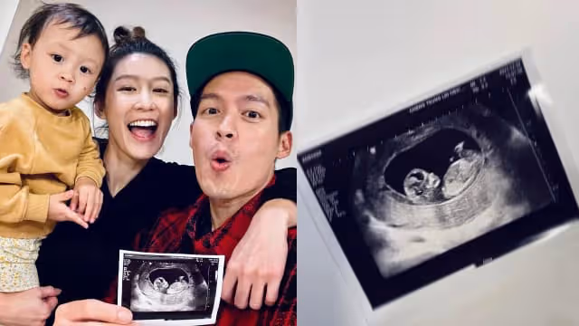 許孟哲辣妻挺37周大肚玩水　網民直呼：這身材不科學！