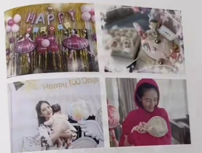 謝娜小女兒罕曝光,渾身肉乎被媽抱懷裡太乖巧,身後豪宅內景吸睛