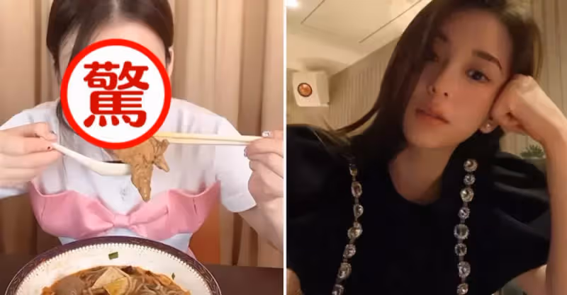 郭富城嬌妻方媛罕曬近況！豪宅內做美食，素顏出鏡皮膚白皙，一頭卷髪溫婉迷人，大口狂吃接地氣，加量蔥蒜好重口