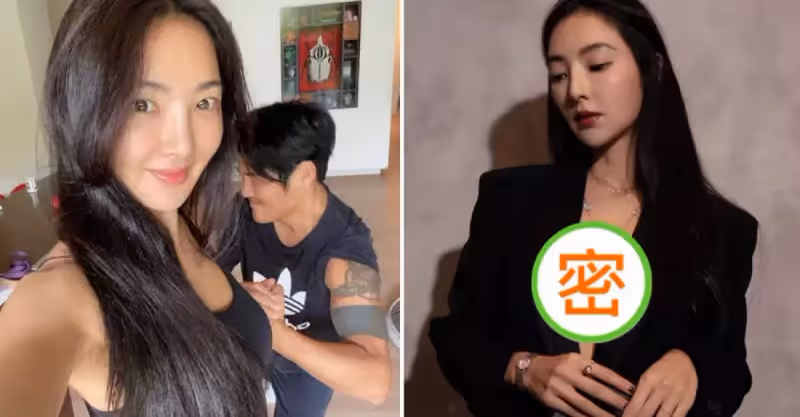 吳速玲才被曝與曹格分居！化身最辣登山客，低胸裝秀雪白肌膚，精緻妝容性感嫵媚，網友：馬甲線亮了