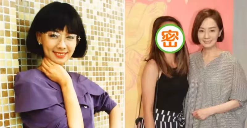 可惜了毛舜筠的基因，女兒沒有遺傳美貌，極簡搭配卻隨性顯時髦，氣質與62歲媽媽相差甚遠