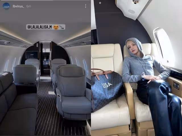 25歲的Lisa 擁有驚人財富，傳聞買了私人飛機