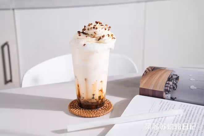 奶茶店20一杯，在家做，3塊錢吃撐！Q彈軟糯，一卷搞定~
