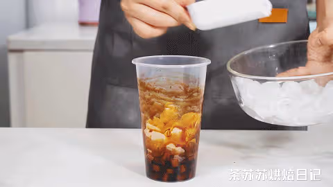 奶茶店20一杯，在家做，3塊錢吃撐！Q彈軟糯，一卷搞定~