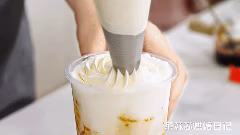 奶茶店20一杯，在家做，3塊錢吃撐！Q彈軟糯，一卷搞定~