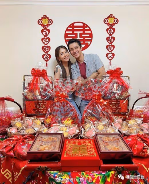黃嘉樂過大禮送足十籃!鍾嘉欣感幸福無悔當媽咪