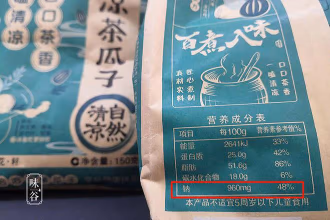 8種「高鹽」零食，海苔排第3，第一名相當於喝半瓶醬油，想不到