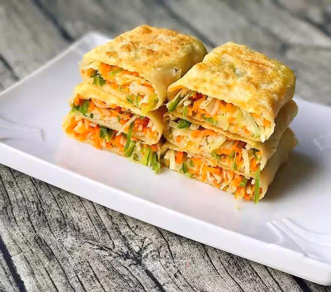 土豆絲卷餅丨一口下去停不下來，你吃過嗎？