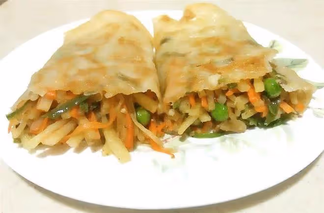 土豆絲卷餅丨一口下去停不下來，你吃過嗎？