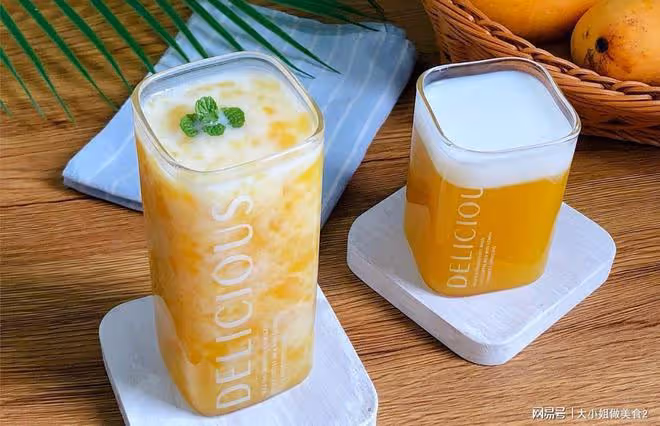分享幾種芒果小甜品和飲品，一學就會，味道真的和店裡的幾乎沒差