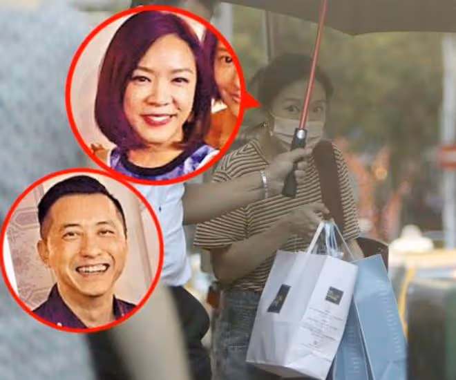 庾澄慶二婚妻子坐豪車出行!穿短褲美腿太吸睛,保安看得目不轉睛