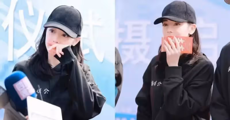 迪麗熱巴的魅力真不小，生圖下穿「衛衣」依舊好看，很有少女感！