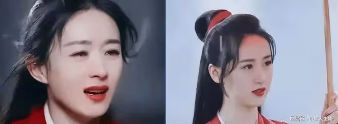 又撞臉?當紅小花新圖碰瓷趙麗穎,從妝容到衣服,簡直一模一樣