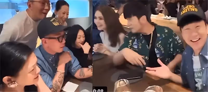 大s夫婦婚後首合體,與周杰倫夫婦聚會秀魔術,女方生圖虎背熊腰