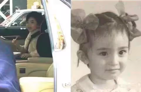 明星母女大比拼,本以為戚薇女兒複製粘貼,楊冪女兒才叫基因強大,網友:一個模子刻出來的