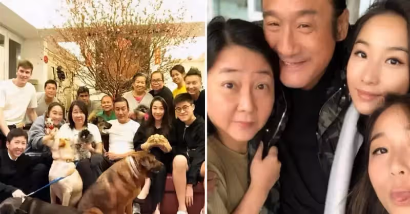 影帝梁家輝的豪宅太大了！一棵臘梅樹長在客廳，內景布置就像是殿堂一般，網：真的是極盡奢侈