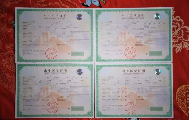 神奇!大女兒才出生一禮拜「老二老三老四」相繼出世,父親白髮瘋狂生長「壓力山大」雙方父母齊上陣:四重奏也是享受