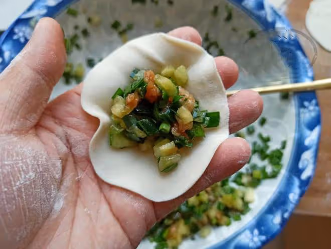 20年餃子店餃子餡的6種調法,有葷有素,鮮嫩多汁,又香又好吃