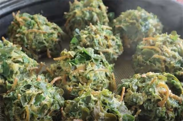 馬齒莧這個做法太好吃了,不炒不涼拌,一次做一盆不夠吃,真香