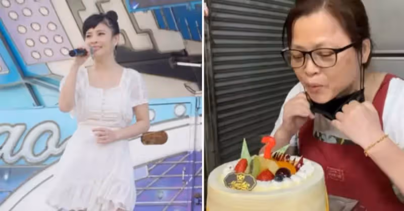 回台中幫爸媽賣麵線！《五燈獎》過20關，女星「收入銳減」決定不唱了，回鄉擺攤成活招牌，陪伴就是孝順