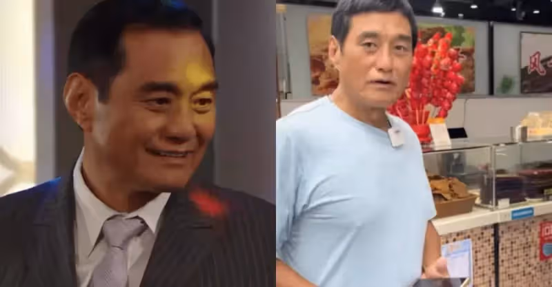 64歲香港戲骨久居內地，愜意逛路邊攤無人識，一天吃三餐僅花10元，網友：我都比他奢侈！