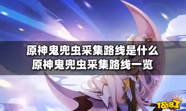 原神鬼兜蟲採集路線是什麼 原神鬼兜蟲採集路線一覽