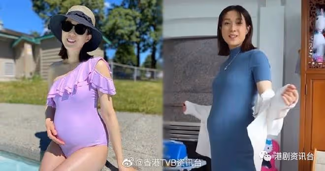 鍾嘉欣曬孕肚叫猜性別!暗示這回第三胎還是生仔