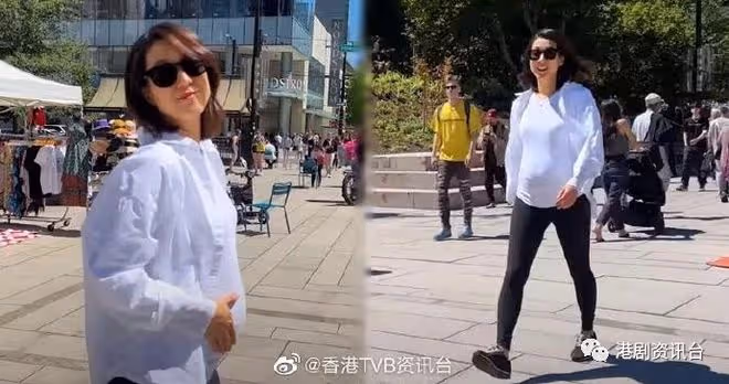鍾嘉欣曬孕肚叫猜性別!暗示這回第三胎還是生仔