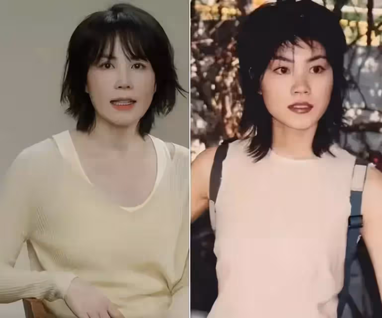 王菲近照露鎖骨秀性感,52歲天后氣場不足,清瘦像女版傑克遜,網友:辛苦謝霆鋒了