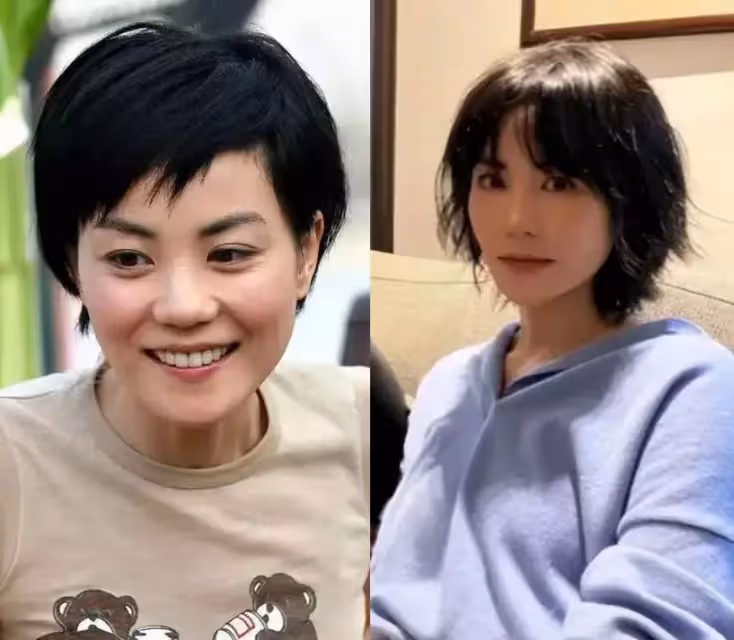 王菲近照露鎖骨秀性感,52歲天后氣場不足,清瘦像女版傑克遜,網友:辛苦謝霆鋒了