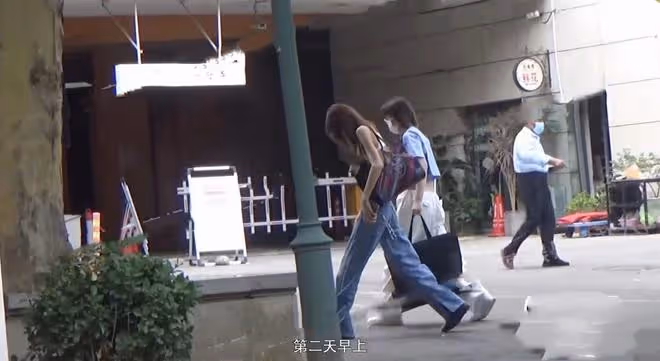 劉雯井柏然感情瓜再添錘!女方連續三天現身男方小區,還一夜未出