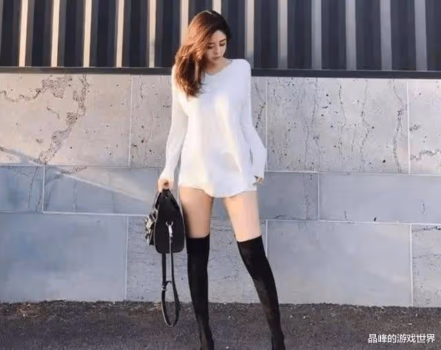 拒絕王思聰的韓國女主播,九頭身大長腿曲線身材,魅力十足