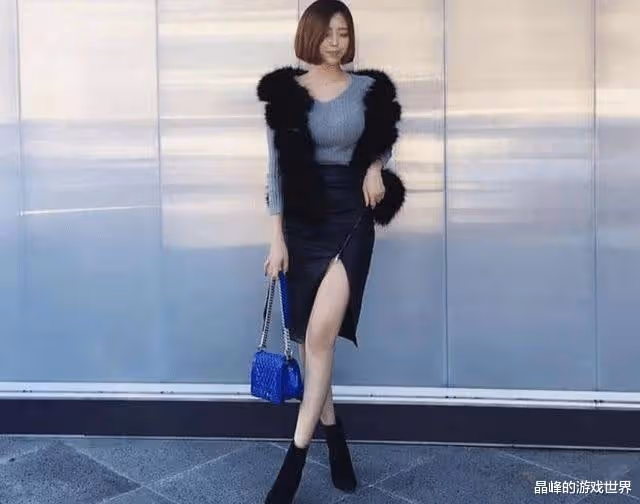 拒絕王思聰的韓國女主播,九頭身大長腿曲線身材,魅力十足