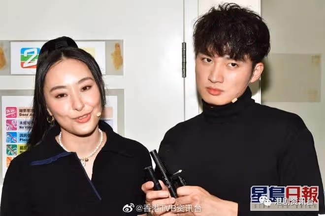 獎門人丨陳瀅周嘉洛黑色情侶裝示人 食辣辣壽司有助拍哭戲